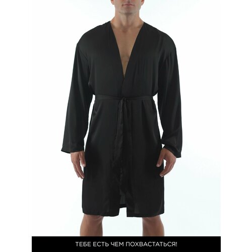 фото Халат хвастун, размер l-xl, черный