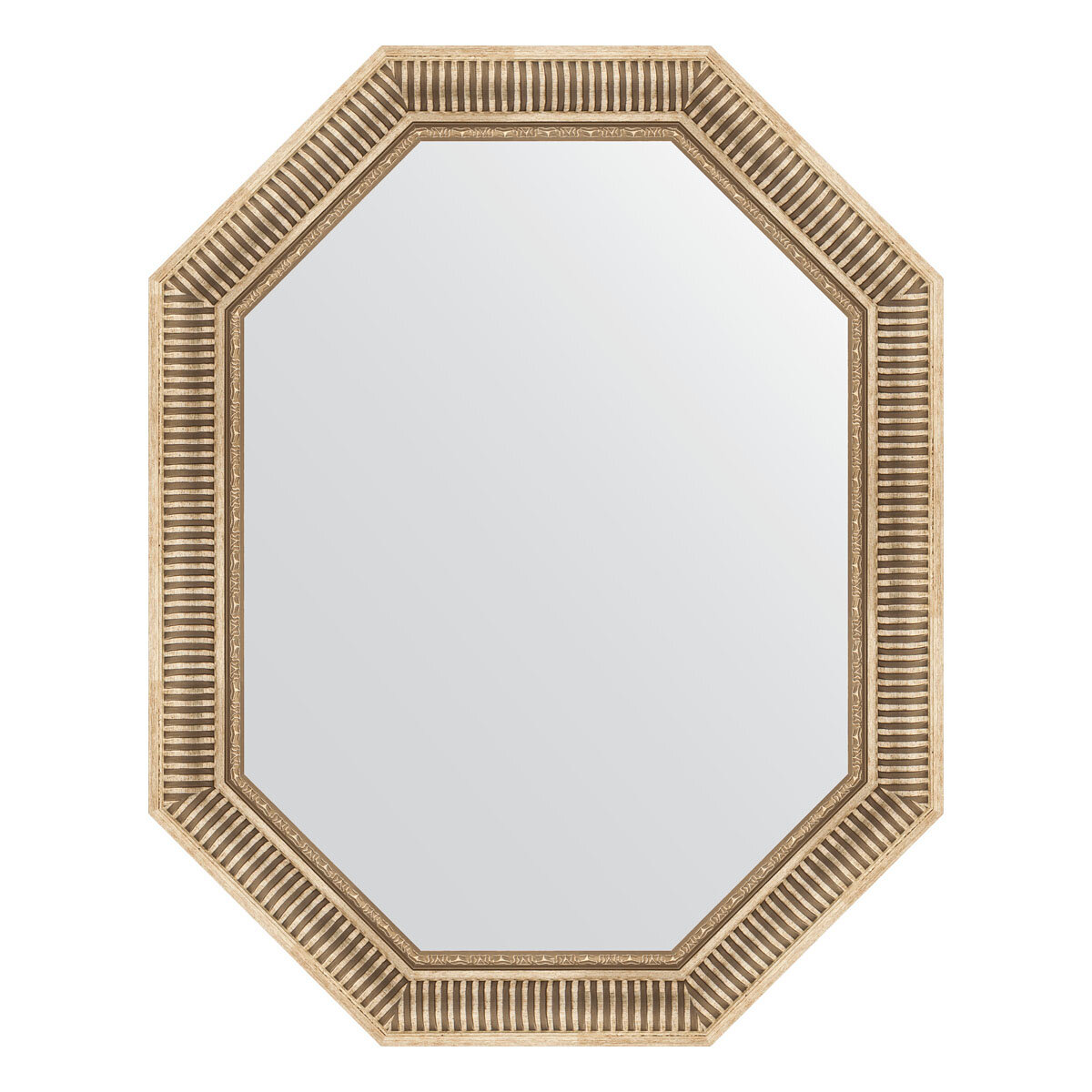 Зеркало в раме 77x97см Evoform серебряный акведук - фото №1