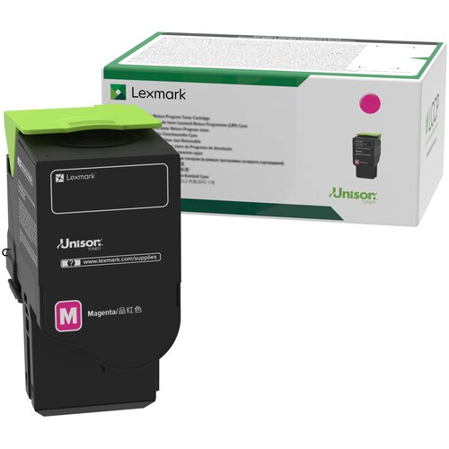 Картридж Lexmark 78C5XME, 5000 стр, пурпурный картридж lexmark 80c8hm0 пурпурный