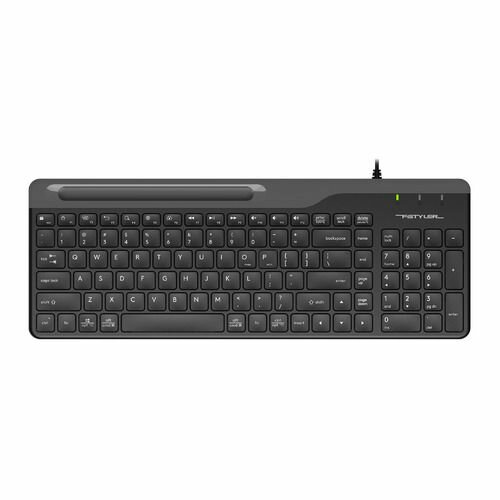 Клавиатура A4TECH Fstyler FK25, USB, черный серый [fk25 black]
