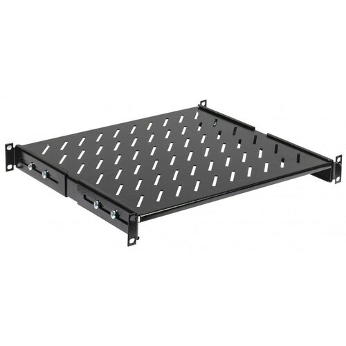 IEK ITK Полка стационарная L600мм черная FS05-600PI-R 7 шт 48930₽