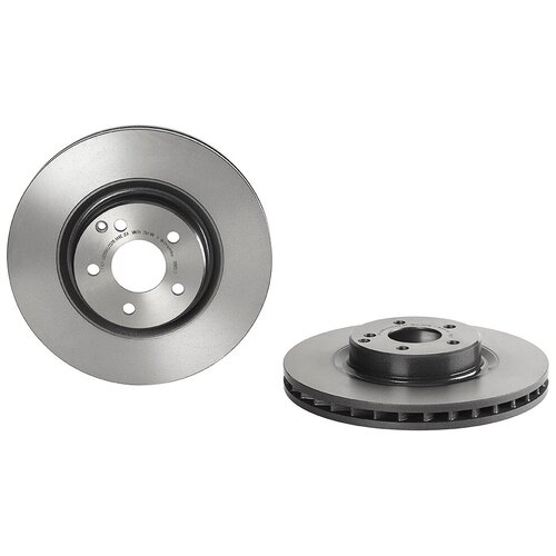 фото 09.9825.21 диск тормозной передний 330mm вентилируемый окрашенный brembo