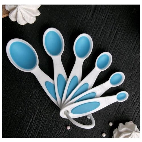 фото Набор мерных ложек, 6 шт, доляна