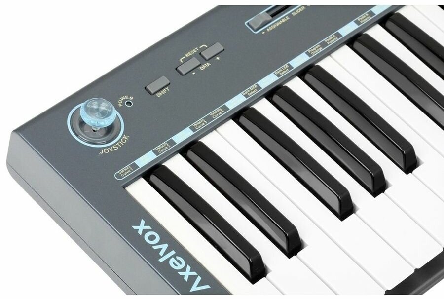MIDI-клавиатура Axelvox KEY49j черный - фотография № 8