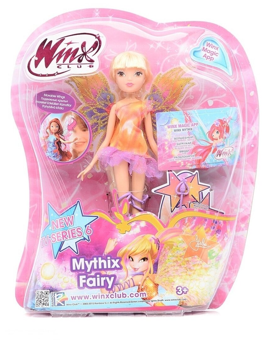 Winx Кукла Стелла Mythix Fairy 01031400