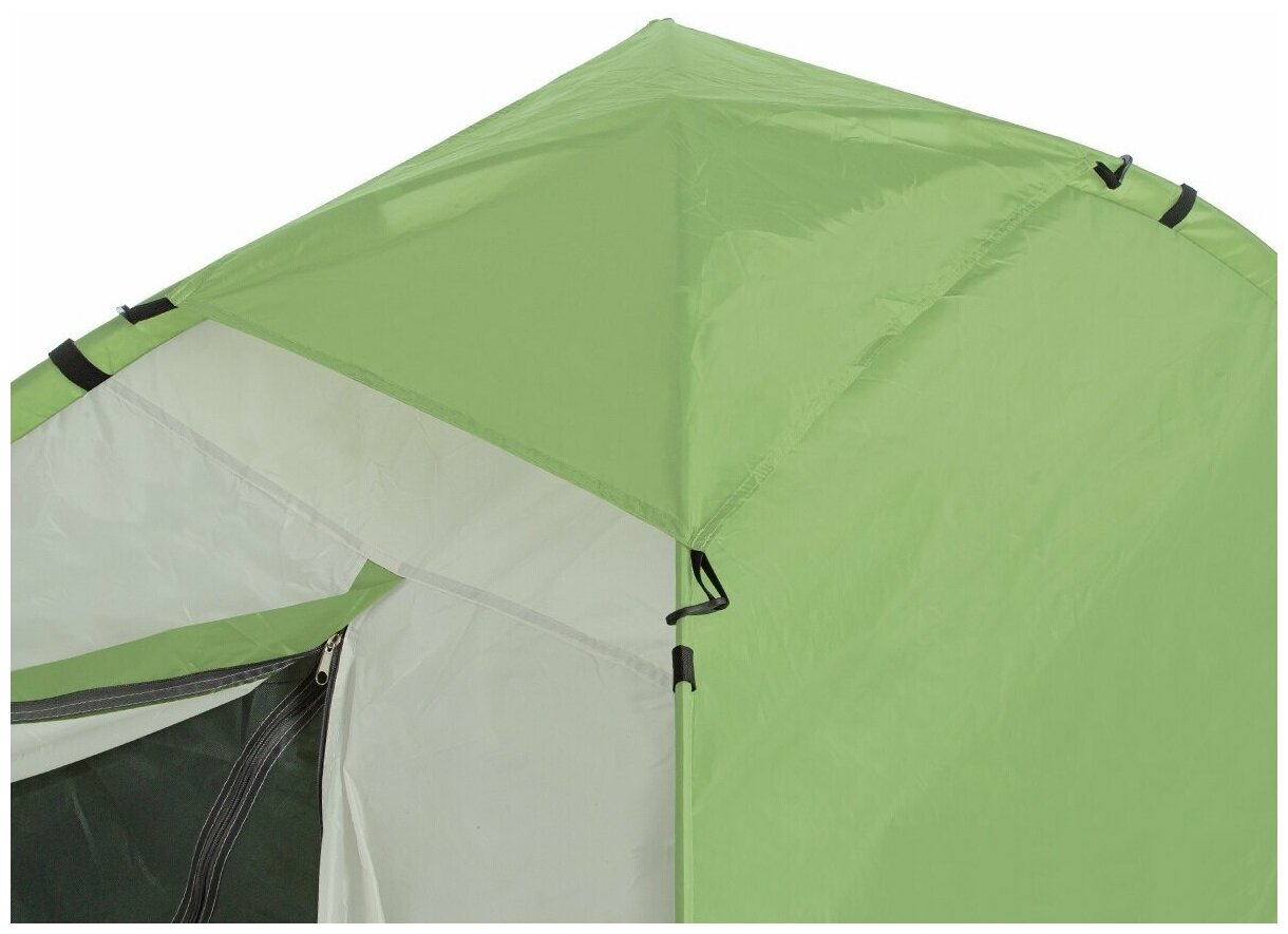 Палатка Green Glade турист. 2мест. салатовый/черный - фото №8