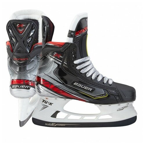 фото Коньки хоккейные bauer vapor 2x pro bth19 jr (размер ее 5, цвет черный/красный)