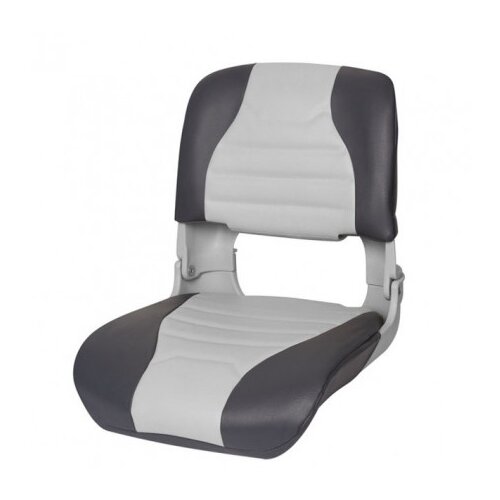 фото Кресло premium countured seat - серый/синий badger