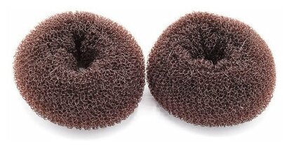 Валик (бублик, резинка) для создания пучка 5.5х2.5 см (2 шт) DoppiGroup — фото 1