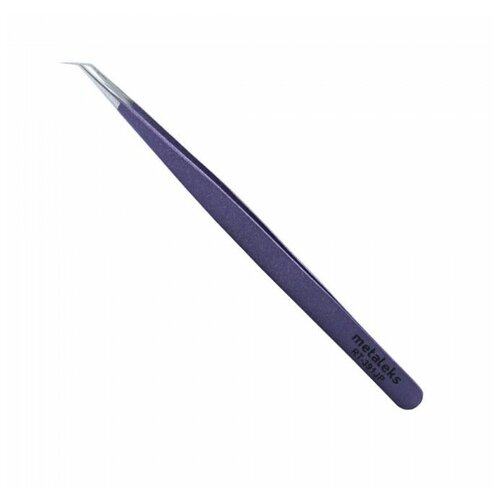 Купить Пинцет Metaleks (Металекс) RT-391 JP, Metalex, фиолетовый, нержавеющая сталь