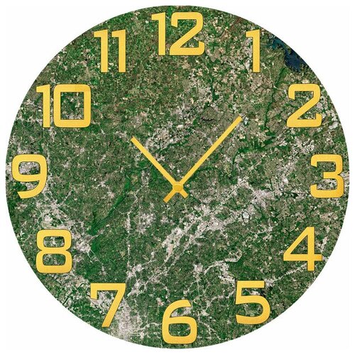 фото Svs настенные часы svs 3002806 вид со спутника