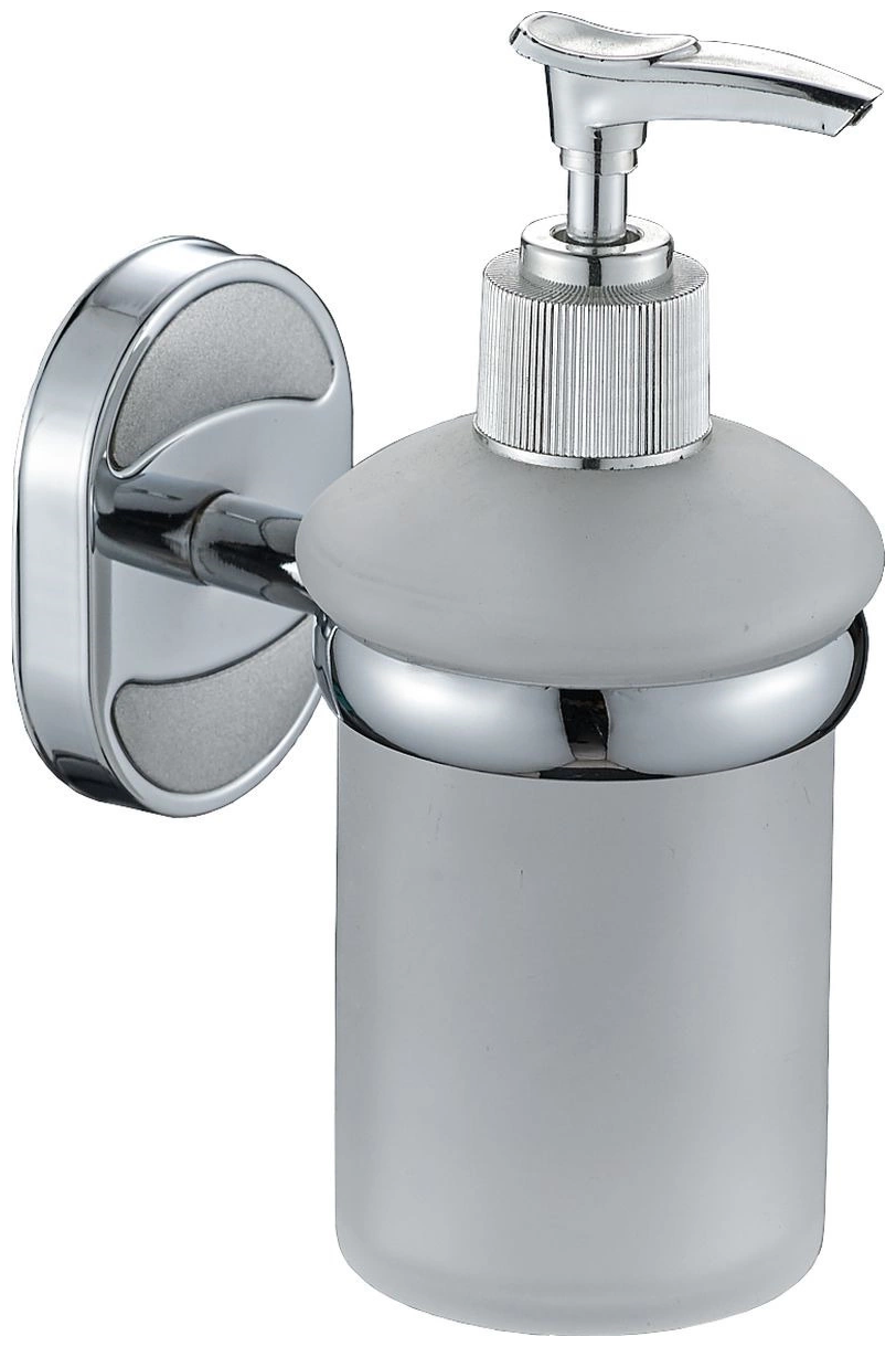 HAIBA Дозатор для жидкого мыла / диспенсер (для ванной) 250 мл настенный металлический хром