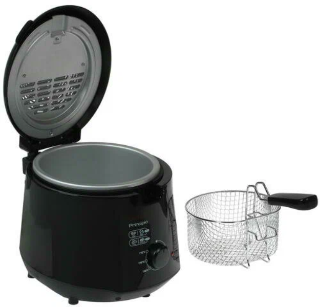 Фритюрница Tefal FF 230831 Principio чeрный - фотография № 14