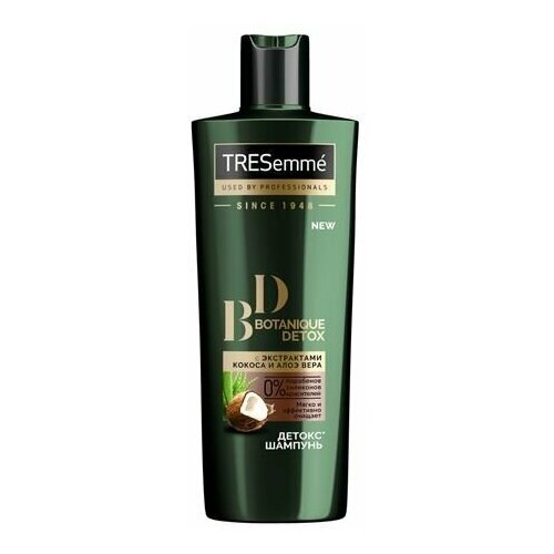 TRESemme Botanique Detox шампунь без силиконов Детокс 400 мл 3 шт