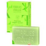 Marlies Moller VEGAN PURE Твердый шампунь для волос и кожи головы с экстрактом мелиссы, 100 гр - изображение