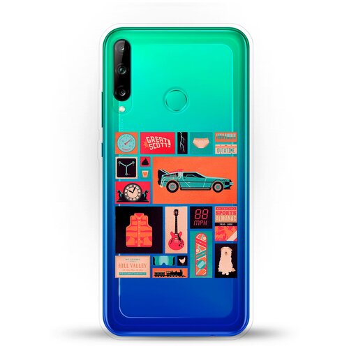 фото Силиконовый чехол back на honor 9c andy & paul