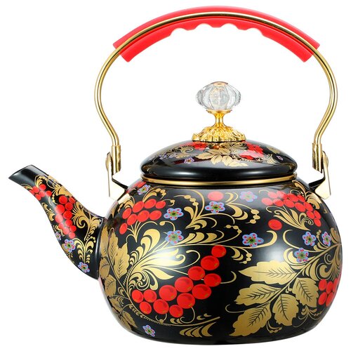 фото Чайник для плиты эмалированный 2,5 литра zeidan