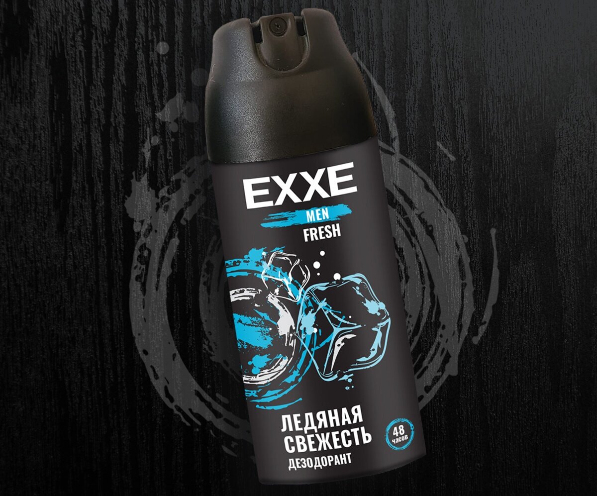 Дезодорант мужской Антиперспирант спрей, EXXE MEN, FRESH, 150 мл