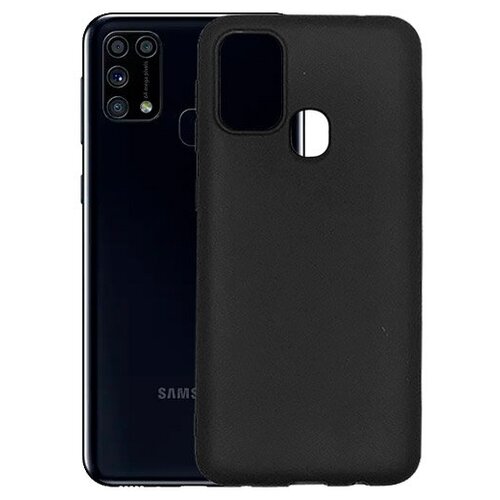 Матовый чехол MatteCover для Samsung Galaxy M31 M315 силиконовый черный