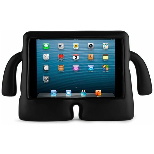 фото Чехол накладка ipad air/air2/pro 9.7 детский с ручками черный gurdini