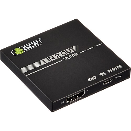 переключатель hdmi 3 x 1 greenline 4kx2k 30hz пульт ду pip gl v301f Разветвитель HDMI v1.4a, 1 на 2 выхода, 4Kx2K 30Hz / 1080p 60Hz, ультратонкий корпус, серия Greenline