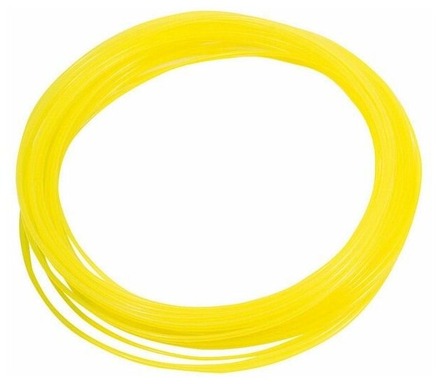 ABS пластик для 3D ручек (желтый цвет, 200 метров, d=1.75 мм)