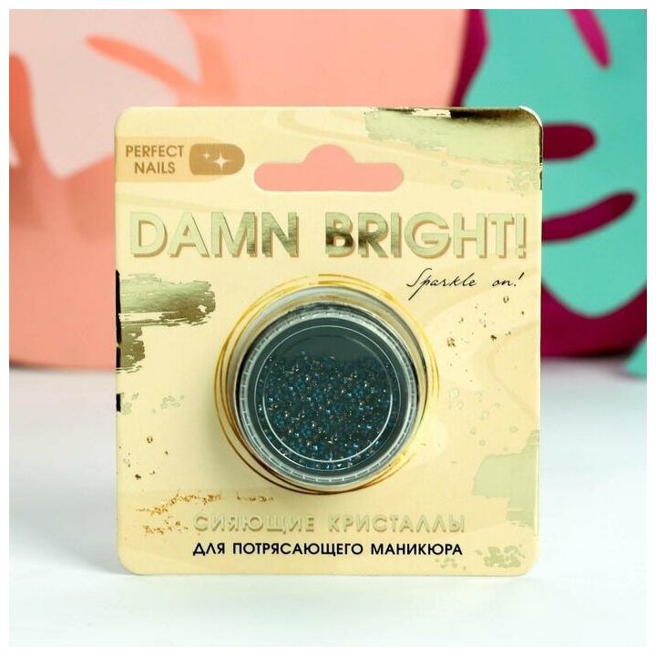 Beauty Fox Мелкие кристаллы для декора ногтей Damn bright!