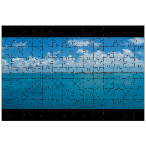 фото Магнитный пазл 27x18см."бермуды, остров, океан" на холодильник lotsprints