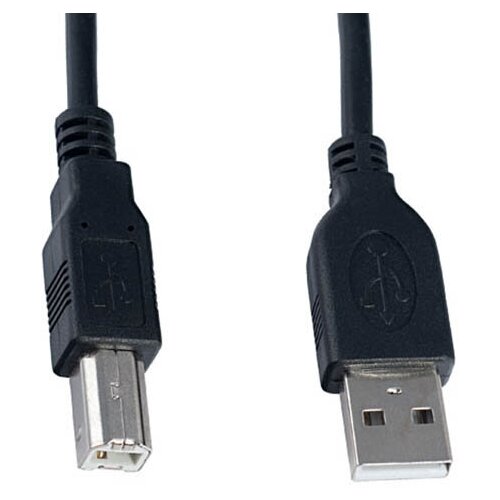 Аксессуар Perfeo USB 2.0 A - USB B 5m U4104 rode sc18 usb c usb a высокоскоростной кабель для подключения nt usb mini caster pro wireless go ii к компьютеру длина 1 5 м