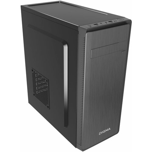 Корпус ATX DIGMA DC-ATX100-U2, черный