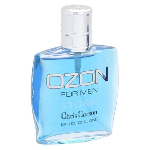 Chris Carson одеколон Ozon for men Storm, 60 мл, 204 г одеколон мужской ozon for men storm 60 мл