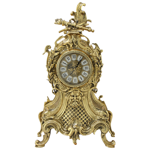 фото Часы бронзовые "карранка" каминные bp-27064-d belo de bronze