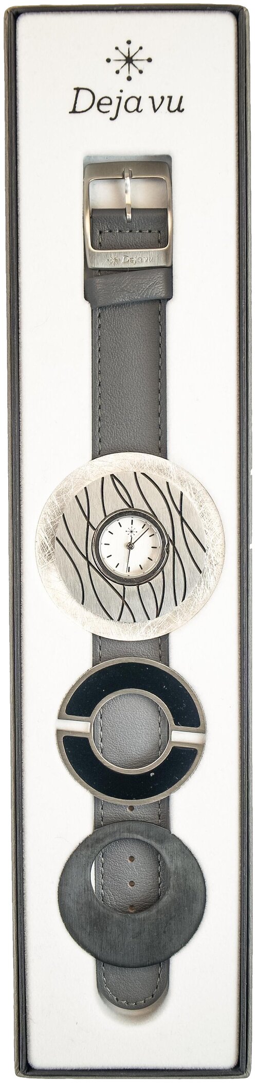 Наручные часы DEJAVU Часы женские наручные Dejavu Standart 1070C110, серый