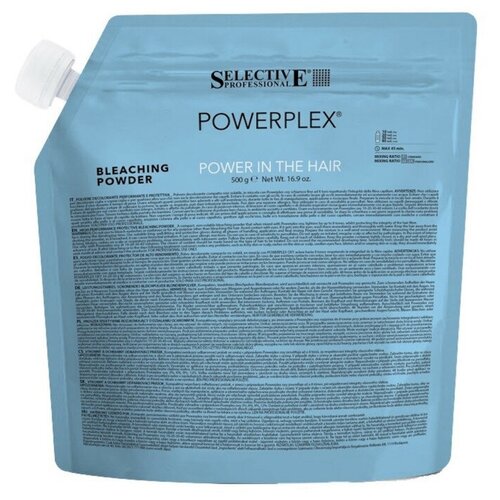 Купить Selective PowerPlex High-performance Protective Bleaching Powder - Порошок обесцвечивающий высокоэффективный с защитным эффектом 500 гр, Selective Professional