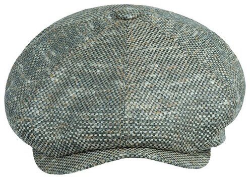 Кепка STETSON арт. 6810203 8 PANEL CAP VIRGIN WOOL/SILK (светло-серый), размер 59