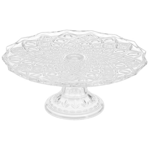 фото Тарелка для торта на ножке cake plates crystal bohemia