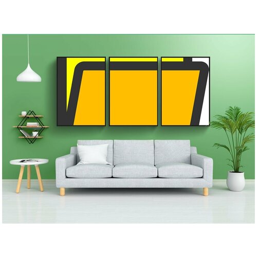 фото Набор модулных постеров для интерьера "папка, икона, символ" 60x90 см. в тубусе, без рамки lotsprints