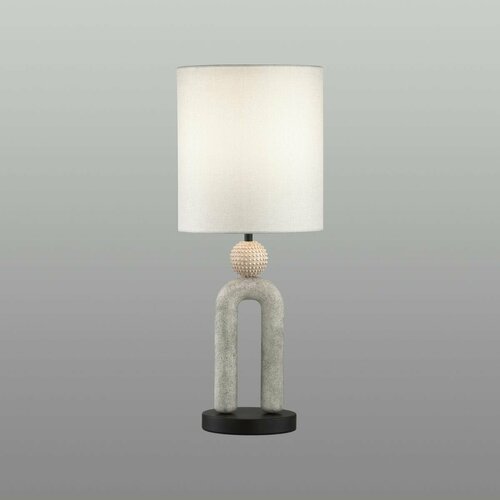 Настольная лампа ODEON LIGHT EXCLUSIVE Bagel бежевый, арт: 5410/1T, абажур бежевый, цоколь Е27 1*5-10W LED