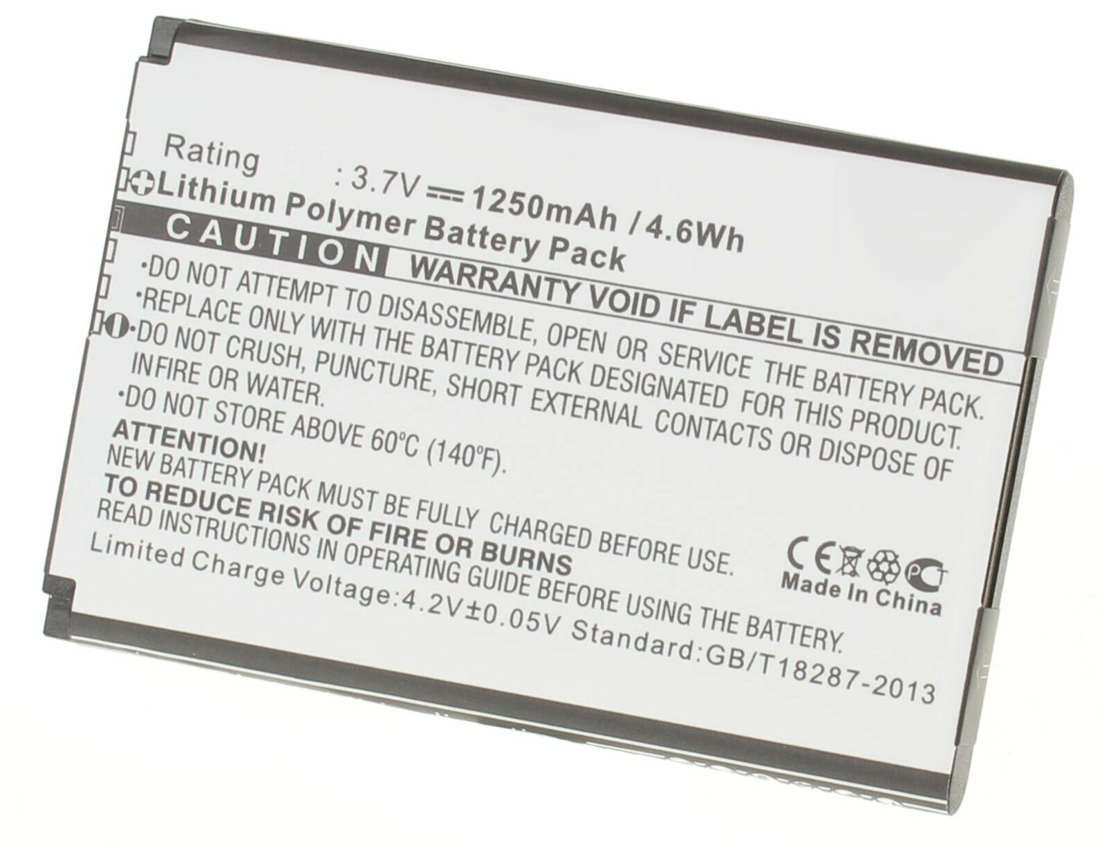 Аккумулятор iBatt iB-U2-M1079 1250mAh для Orange SPV M700 для Sprint PPC-6800 для Verizon XV6800 XV-6800 для Vodafone VPA Compact GPS