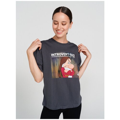 фото Футболка с кор.рукавом твое 70104 размер xs, темно-серый, women