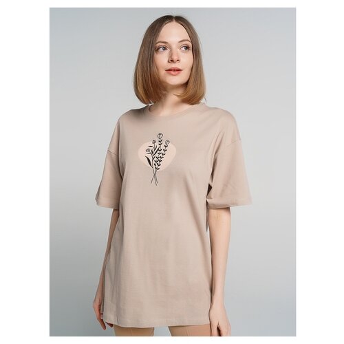 фото Футболка твое, размер l, бежевый