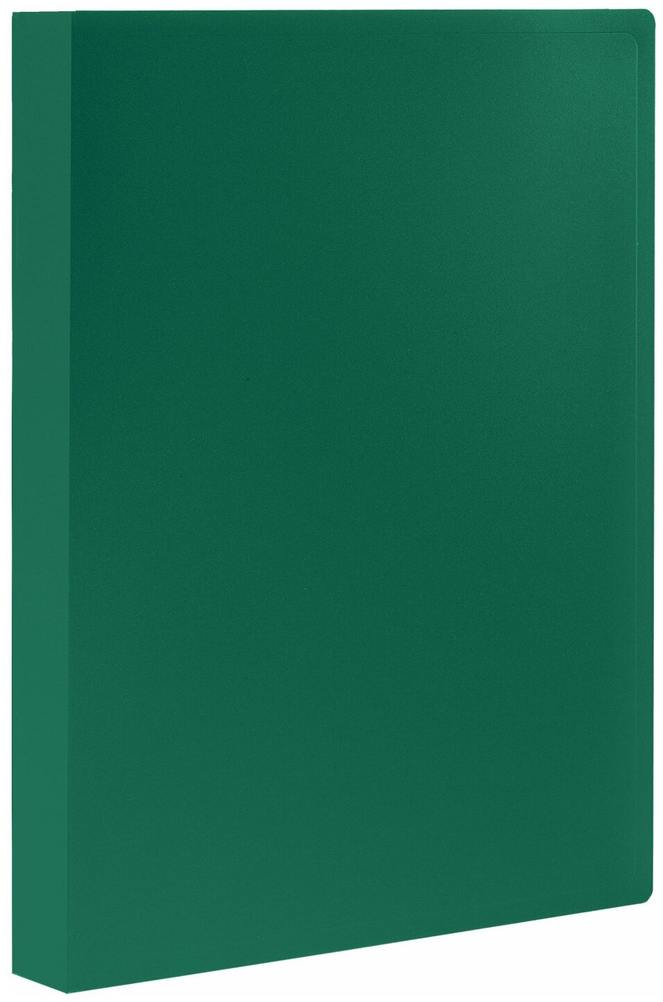 Папка 100 вкладышей STAFF, зеленая, 0,7 мм, 225715
