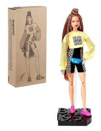 Коллекционная кукла Barbie "BMR 1959" с косичками (GHT91) - фото №10