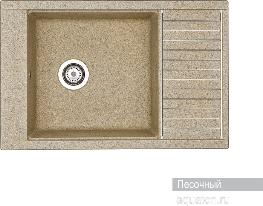 Кухонная мойка Aquaton Делия 78 1A715132DE220