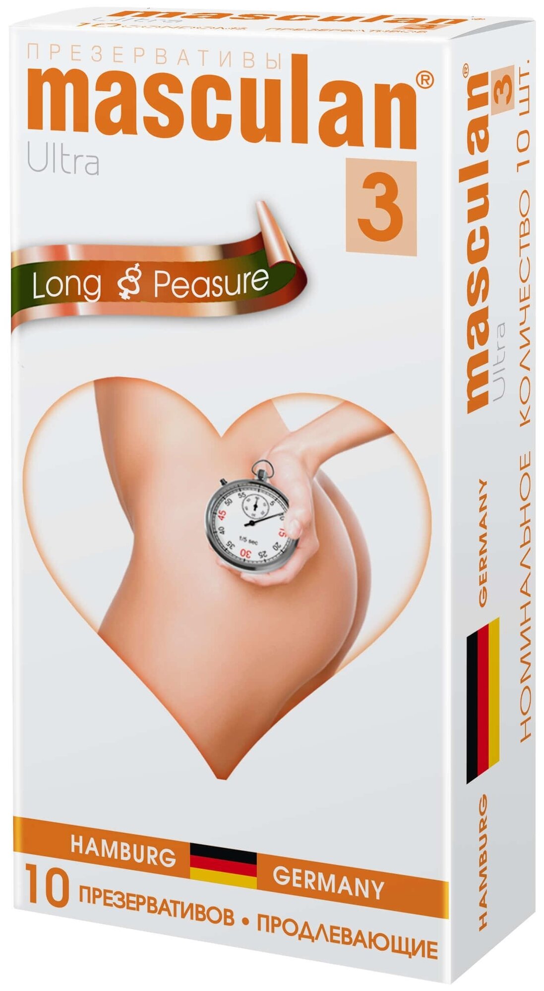 Презервативы masculan 3 Ultra Long Pleasure