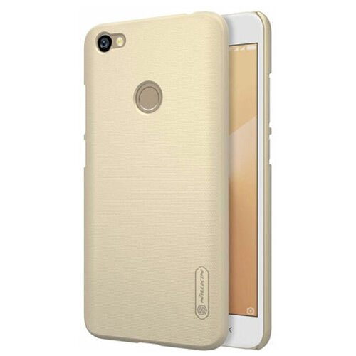 фото Чехол для xiaomi redmi note 5a prime nillkin super frosted, накладка, золотистый