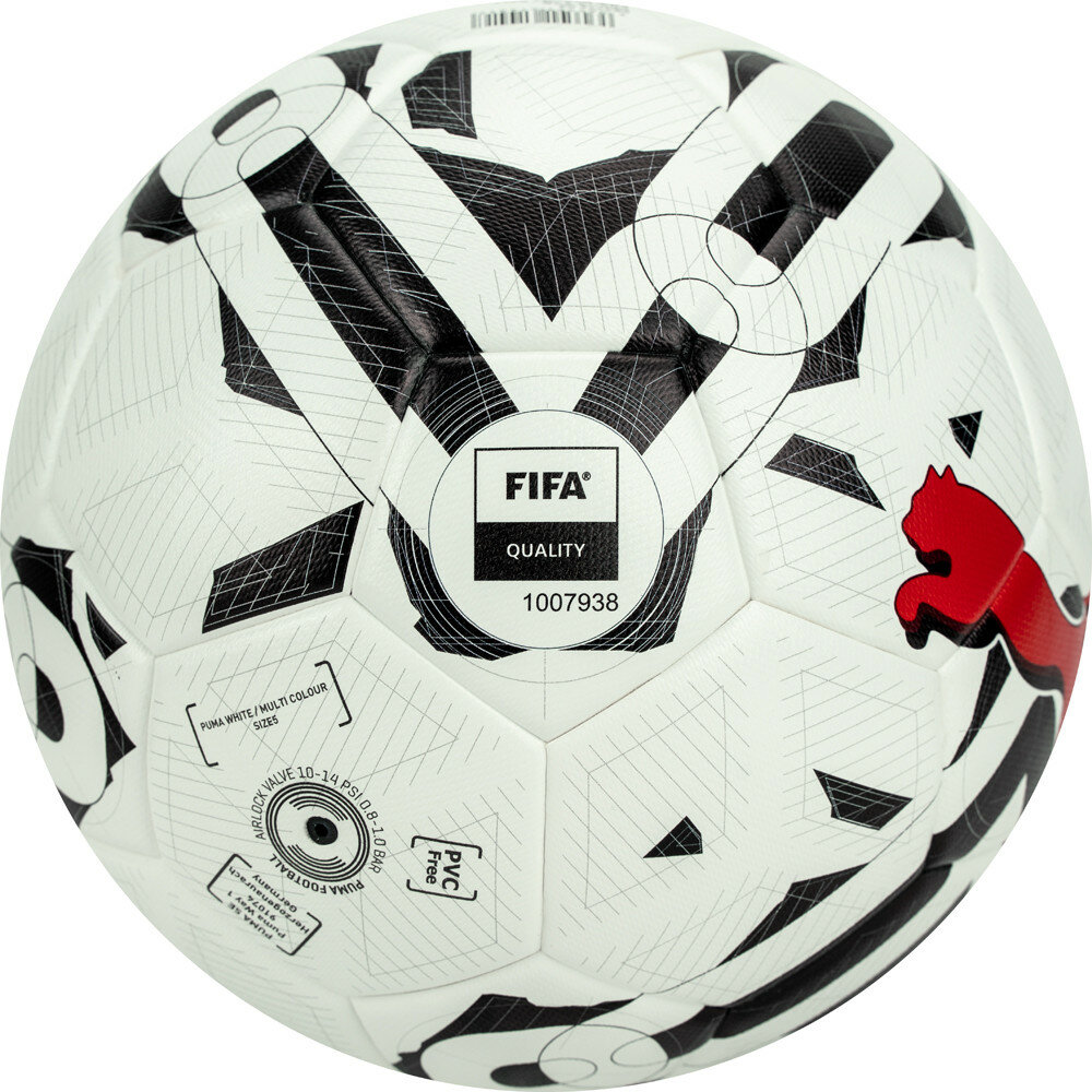 Мяч футбольный PUMA Orbita 3 TB (FIFA Quality), Белый - фото №2