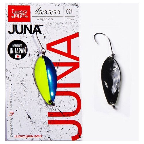 фото Блесна колеблющаяся lucky john juna, 39 мм/021