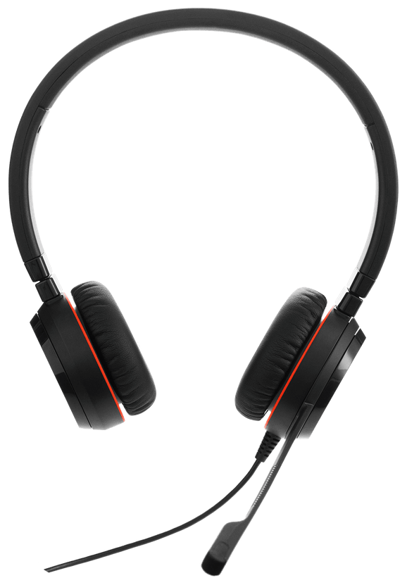 Проводная гарнитура для компьютера Jabra Evolve 30 II HS Stereo с разъемом 3,5 mm jack, без блока управления/замена для гарнитуры Jabra Evolve 30 II Stereo (14401-21/5399-823-309)