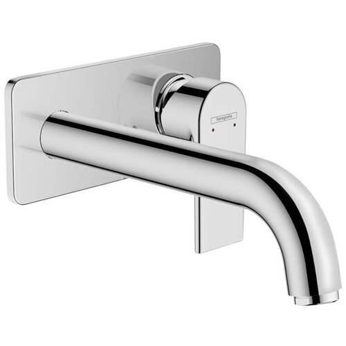 фото Смеситель для раковины настенный излив 204 см hansgrohe vernis shape 71578000 хром